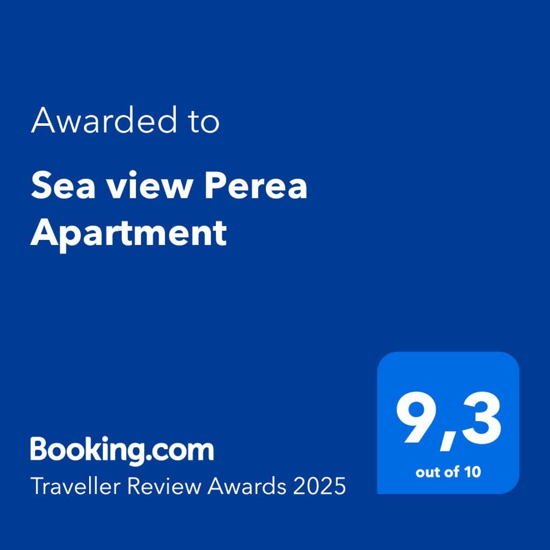 Sea View Perea Apartment Peraia  ภายนอก รูปภาพ